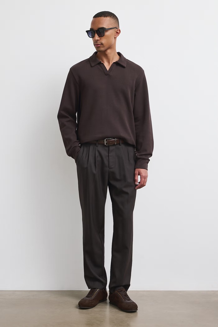 Longsleeve męski Medicine brązowy RW26-BUM604
