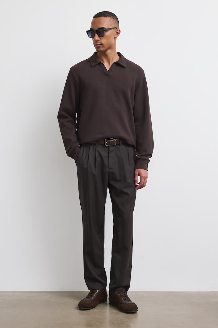 Longsleeve męski Medicine brązowy RW26-BUM604