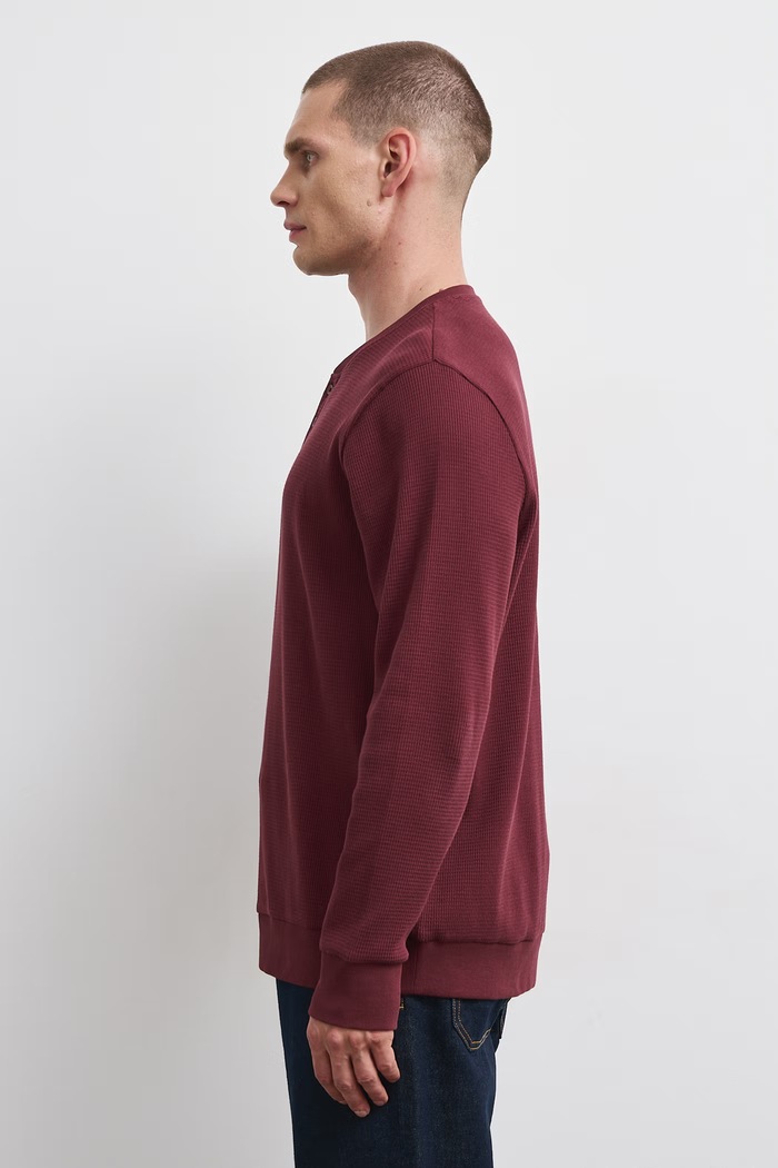 Medicine Longsleeve męski RW26-BUM702 bordowy RW26
