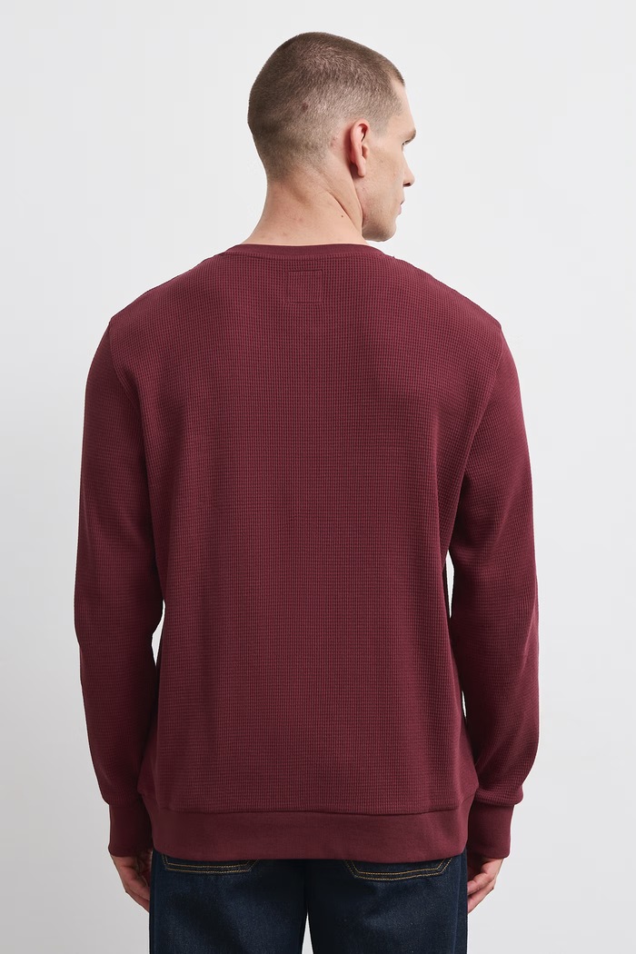 Odzież Medicine Longsleeve męski RW26-BUM702 bordowy