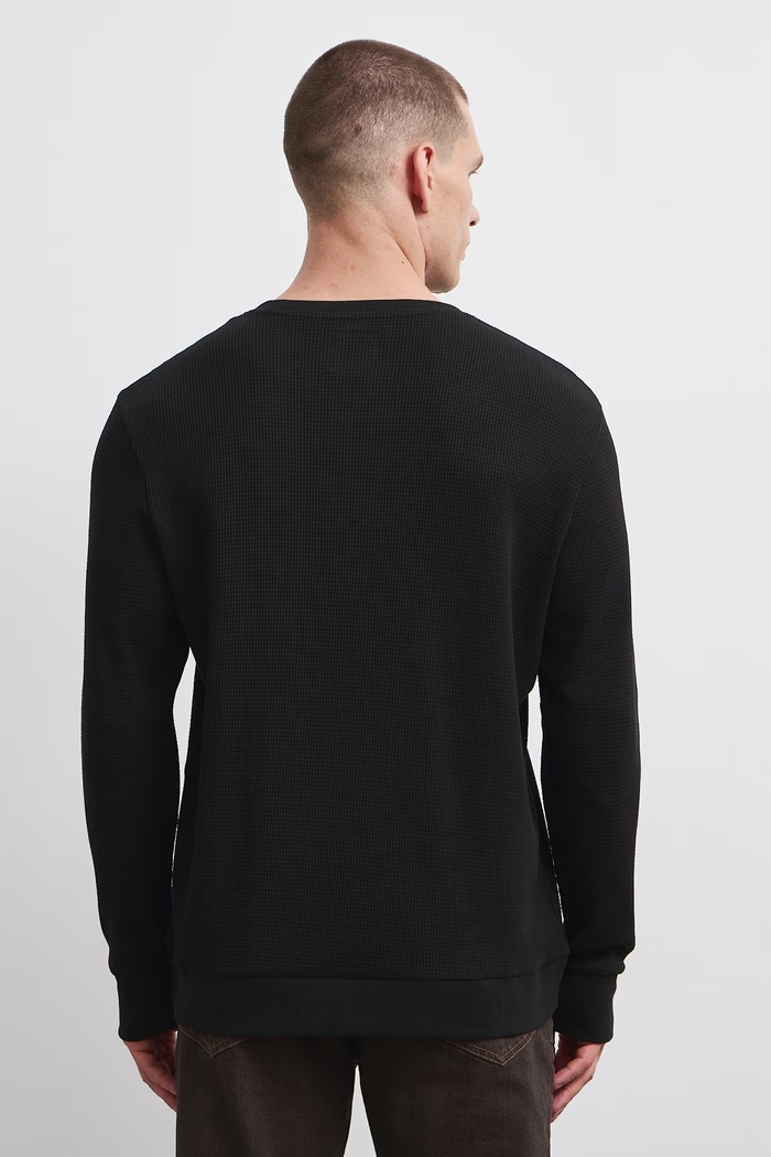 Odzież Medicine Longsleeve męski RW26-BUM702 czarny