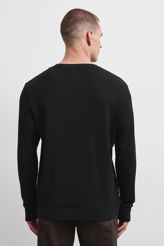Odzież Medicine Longsleeve męski RW26-BUM702 czarny