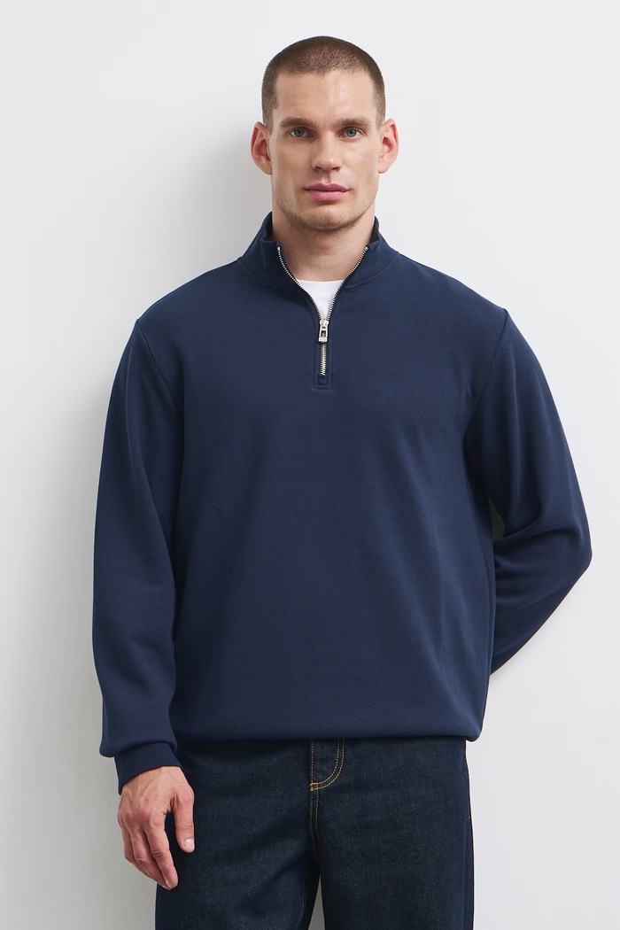 Medicine Longsleeve męski granatowy RW26-BUM703