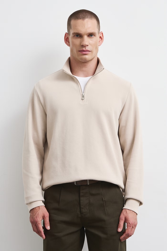 Medicine Longsleeve męski beżowy RW26-BUM703