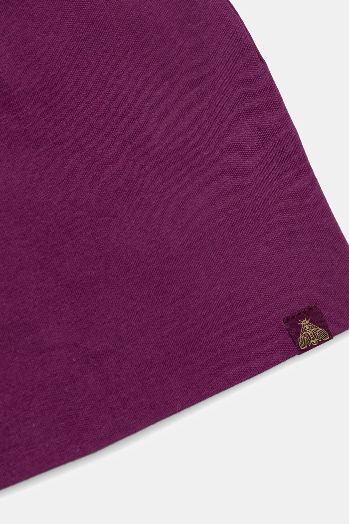 Medicine czapka beanie damska z bawełną RW26-CDD010 fioletowy RW26