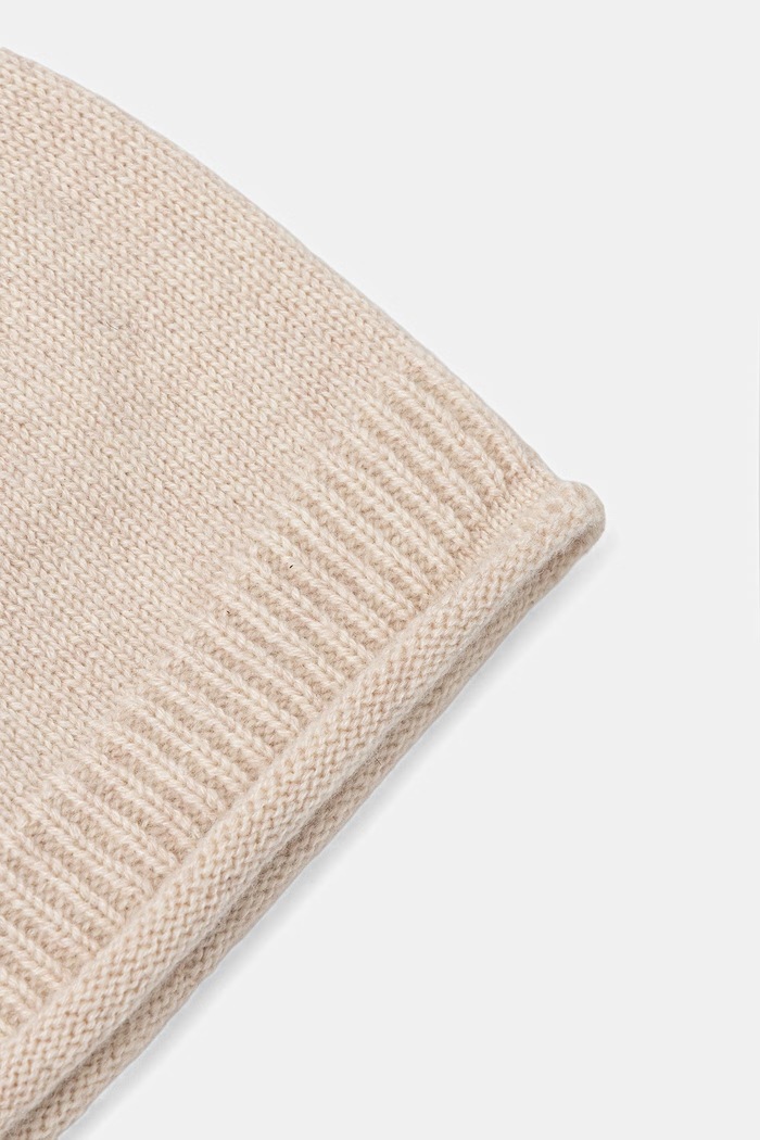Czapka beanie damska kaszmirowa Medicine RW26-CDD506 beżowy