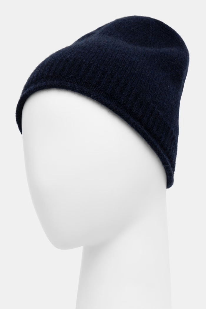 Medicine Czapka beanie damska kaszmirowa RW26-CDD506 granatowy RW26