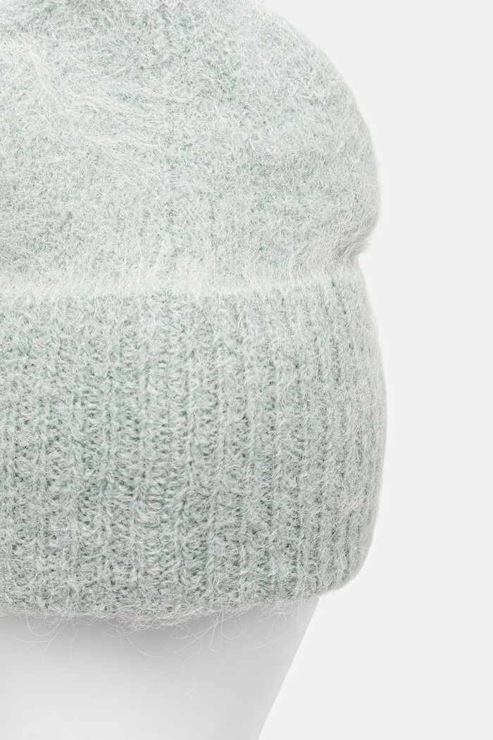 Czapka beanie damska z alpaką Medicine zielony RW26-CDD700