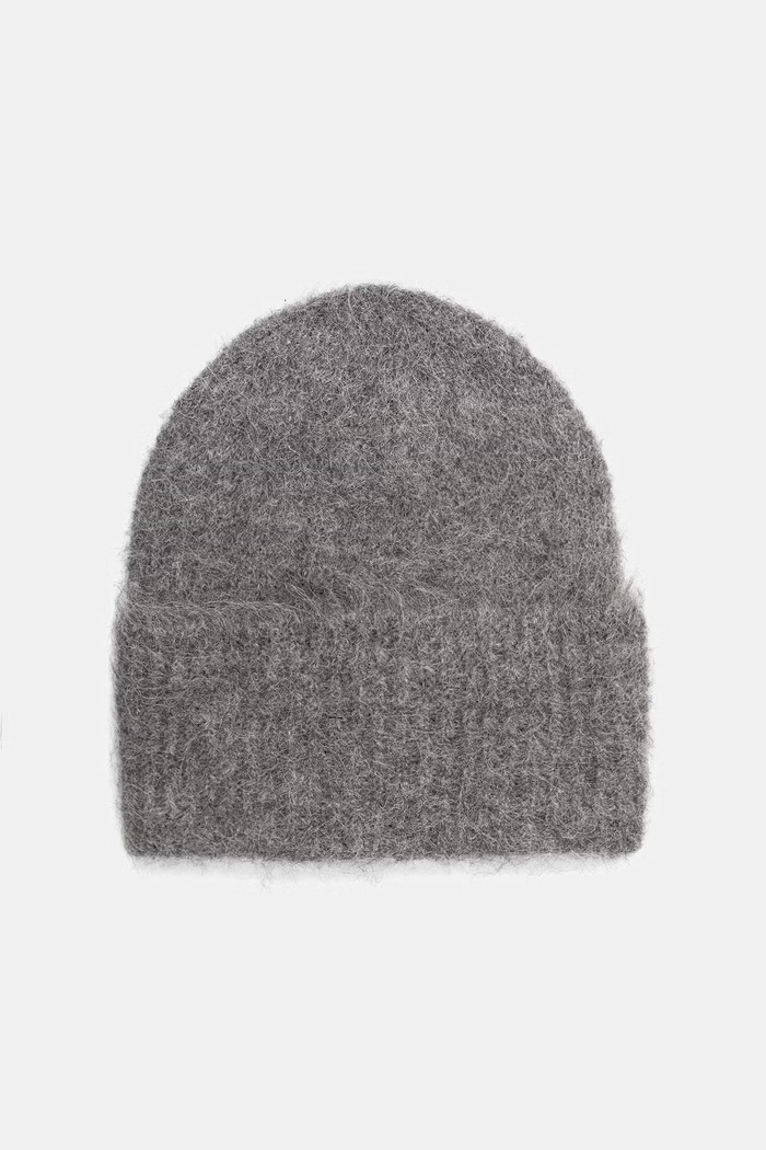 Medicine Czapka beanie damska z wełną szary RW26-CDD700