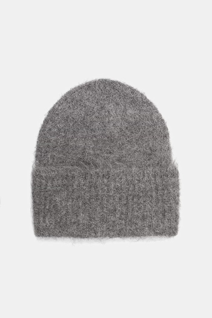 Medicine Czapka beanie damska z wełną szary RW26-CDD700