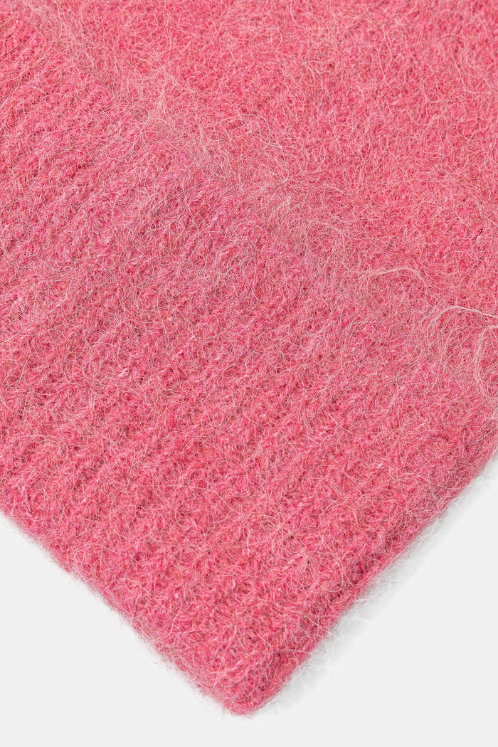 Medicine Czapka beanie damska z wełną RW26-CDD700 różowy RW26