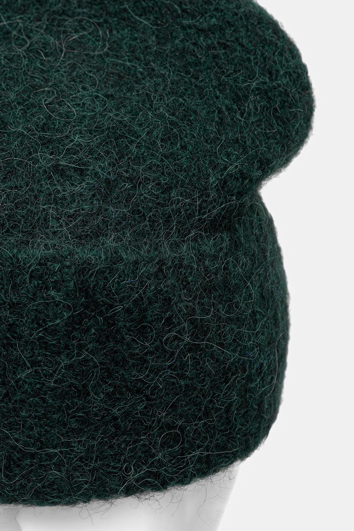 Czapka beanie damska z wełną Medicine RW26-CDD700 turkusowy