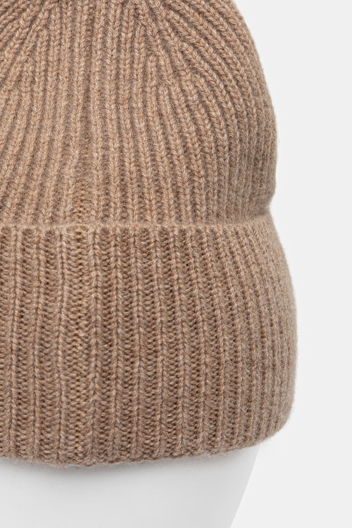 Czapka beanie damska kaszmirowa Medicine RW26-CDD703 beżowy