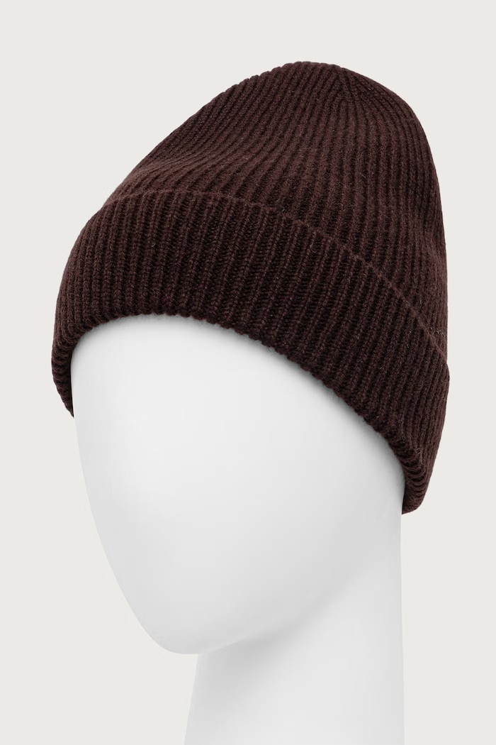 Medicine Czapka beanie damska z wełny merino RW26-CDD710 brązowy RW26