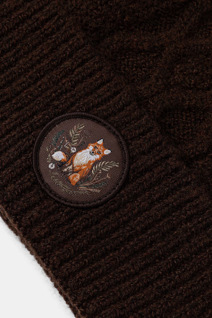 Medicine Czapka beanie damska RW26-CDD806 brązowy RW26