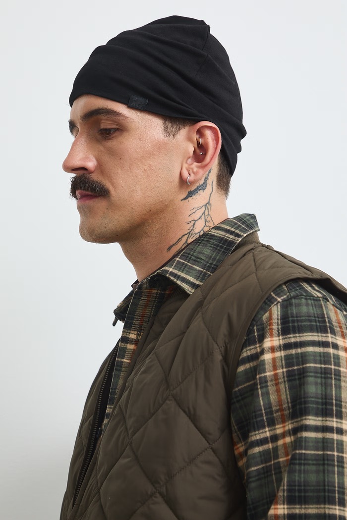 Czapka beanie męska z bawełną RW26-CDM010