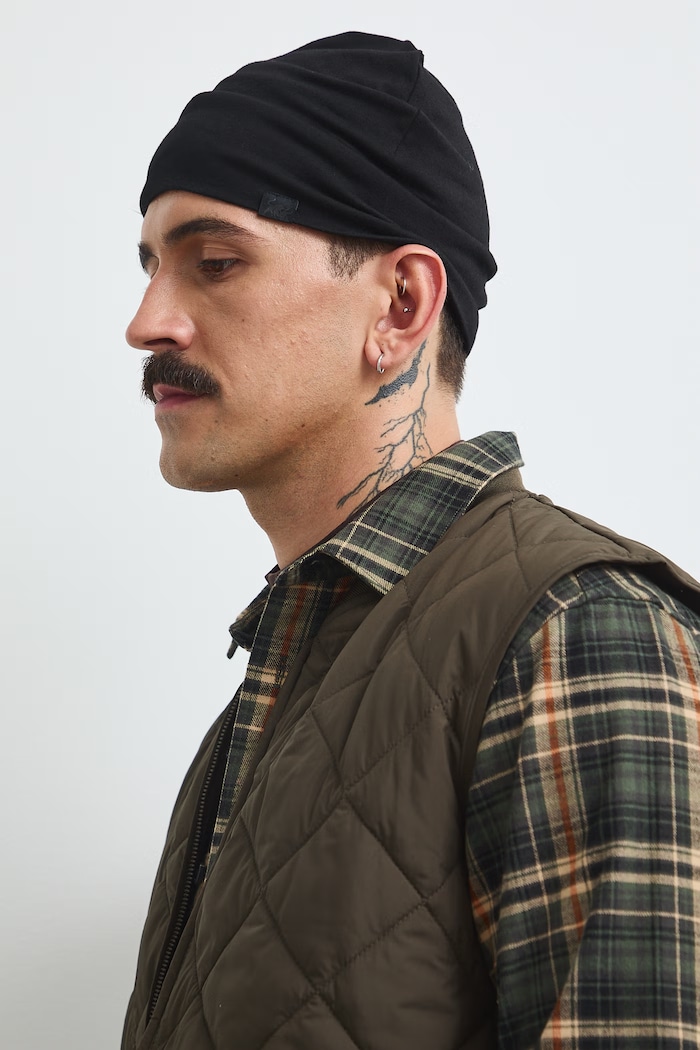 Czapka beanie męska z bawełną RW26-CDM010