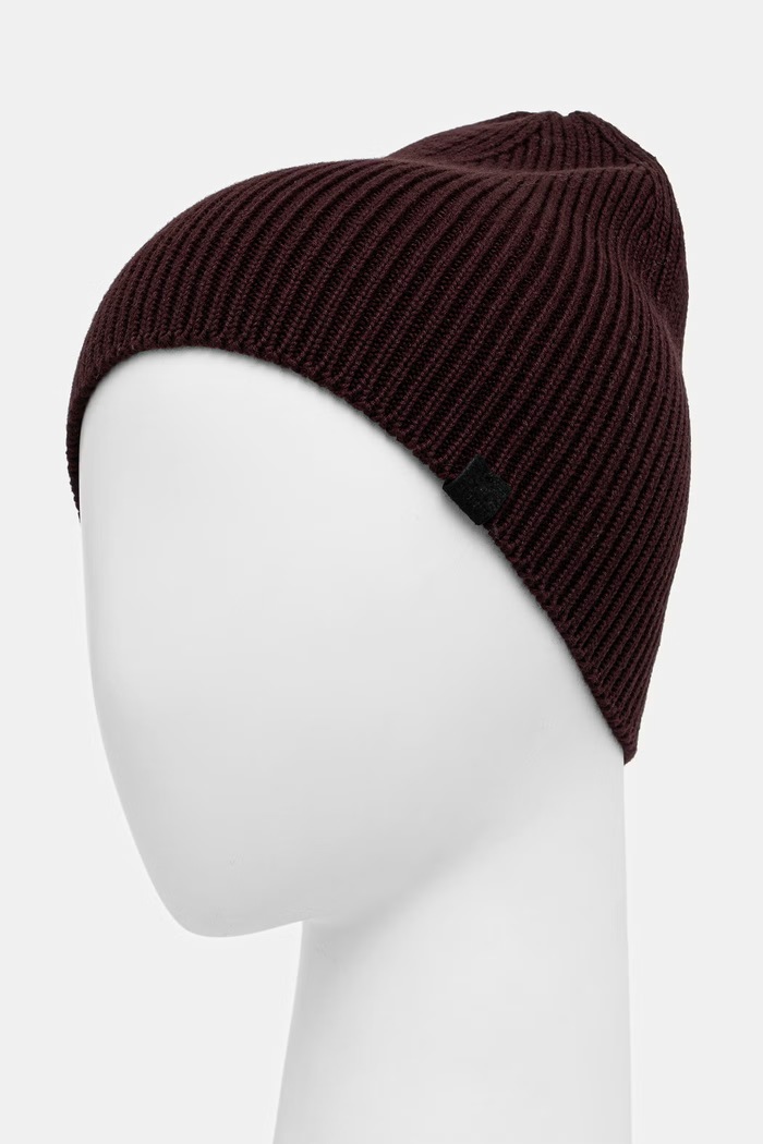 Medicine Czapka beanie męska z bawełną RW26-CDM051 bordowy RW26