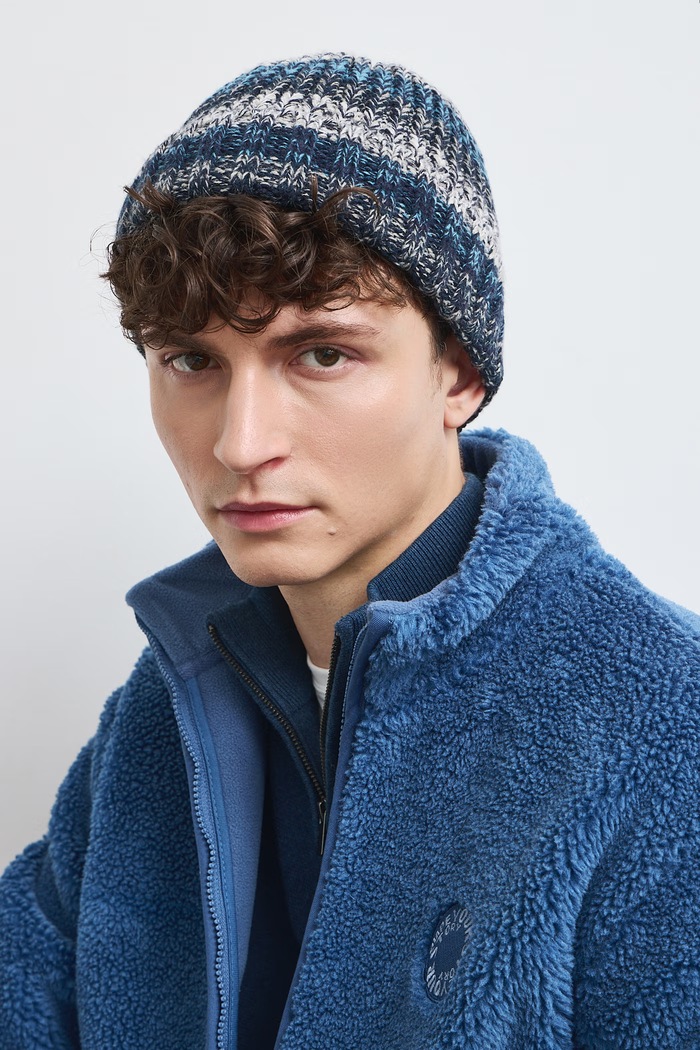 Medicine Cappello invernale da uomo blu navy RW26-CDM502