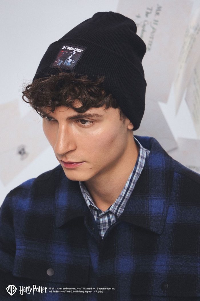 Medicine Czapka beanie męska z wiskozą czarny RW26-CDM670