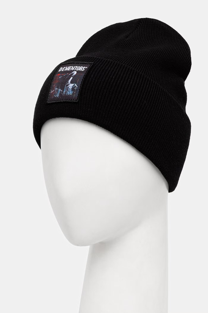 Akcesoria Medicine Czapka beanie męska z wiskozą RW26-CDM670 czarny