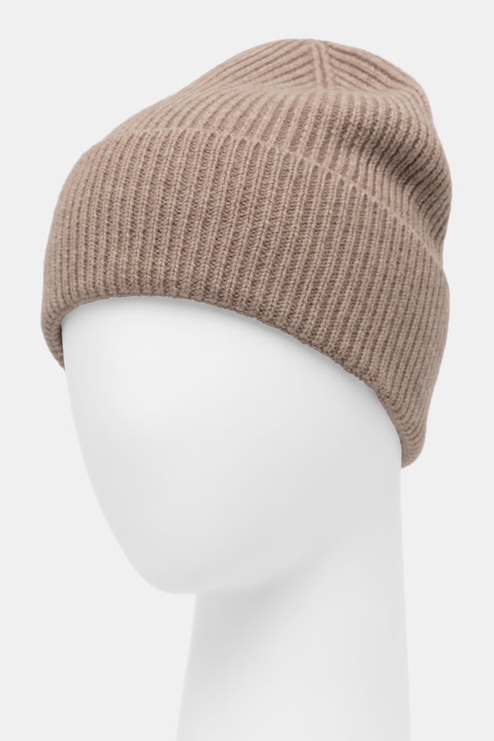Medicine Czapka beanie męska z wełny merino RW26-CDM701 beżowy RW26