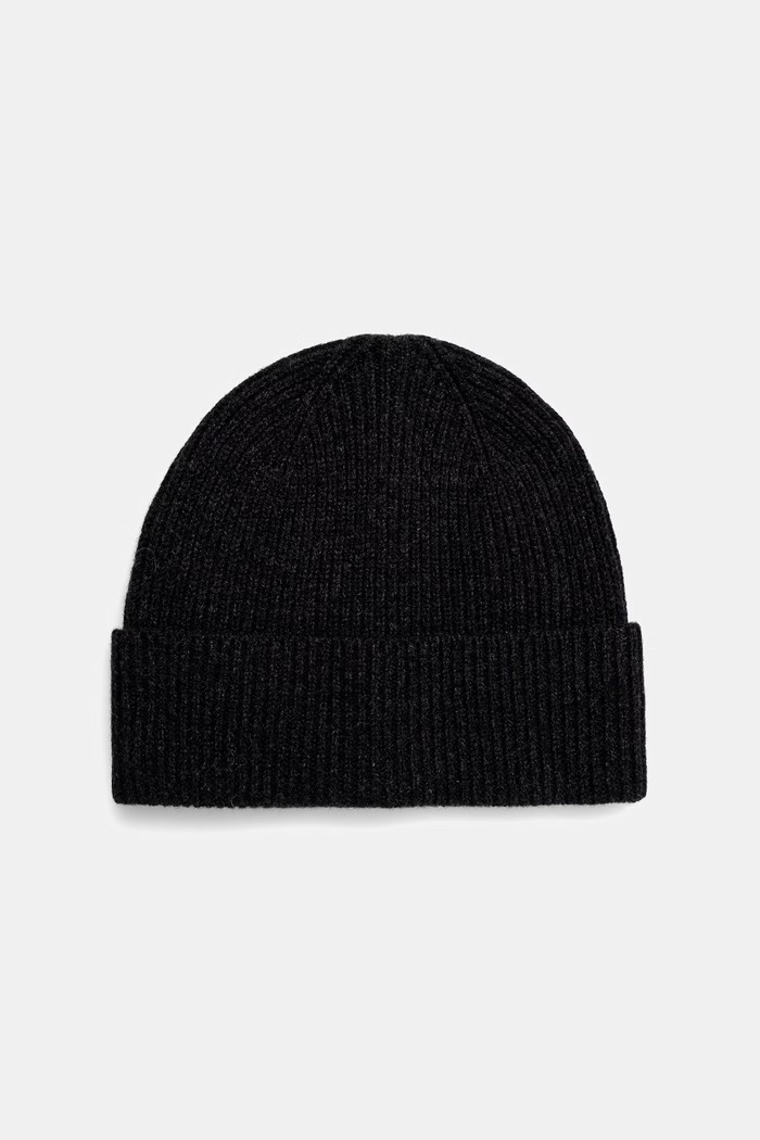 Medicine Czapka beanie męska z wełny merino szary RW26-CDM701