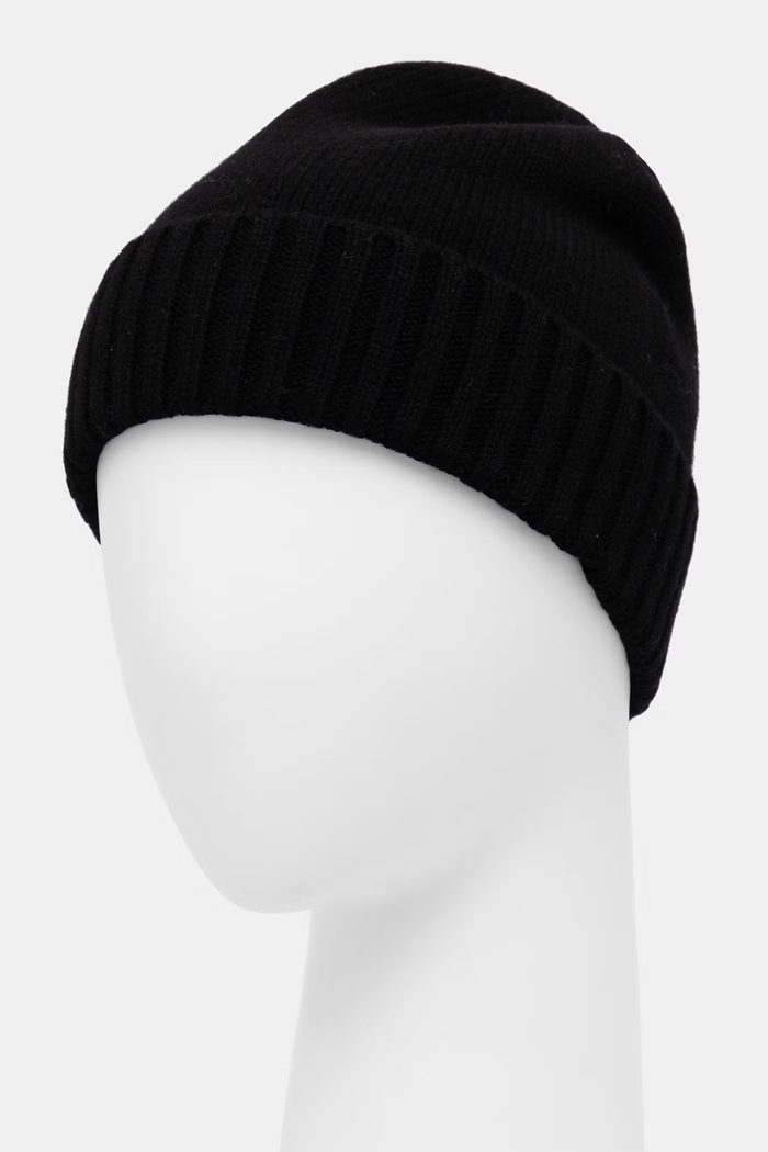 Medicine Czapka męska z wełny merino RW26-CDM704 czarny RW26