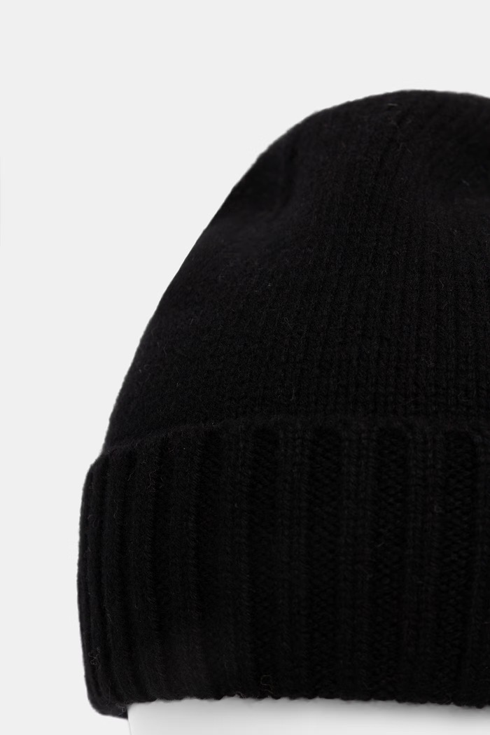 Czapka męska z wełny merino Medicine RW26-CDM704 czarny
