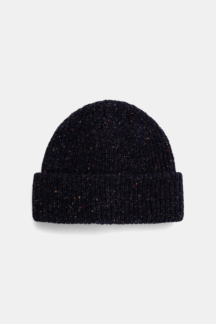 Medicine Czapka beanie męska z dodatkiem wełny RW26-CDM707 granatowy RW26