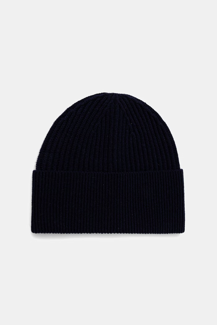 Medicine Czapka beanie męska z wełną granatowy RW26-CDM708