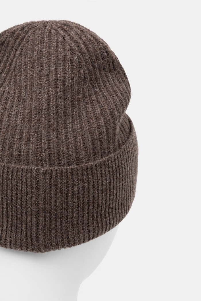 Czapka beanie męska z wełną Medicine RW26-CDM708 beżowy