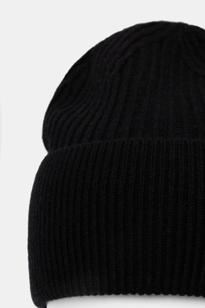 Czapka beanie męska z wełną Medicine RW26-CDM708 czarny