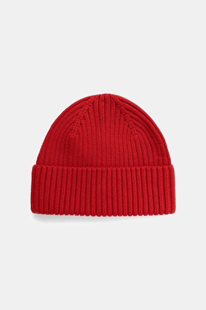 Medicine Czapka beanie męska bawełniana czerwony RW26-CDM709