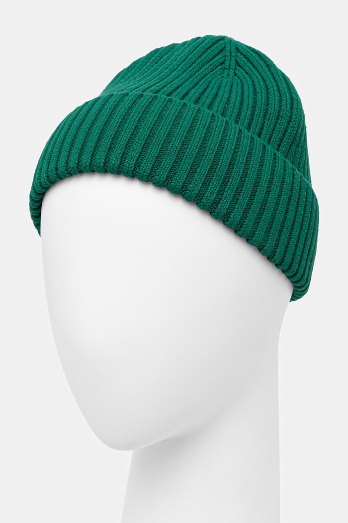Akcesoria Medicine Czapka beanie męska bawełniana RW26-CDM709 zielony