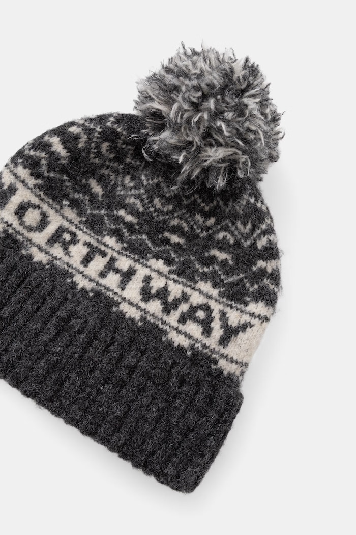 Czapka beanie męska z dodatkiem wełny Medicine RW26-CDM905 brązowy