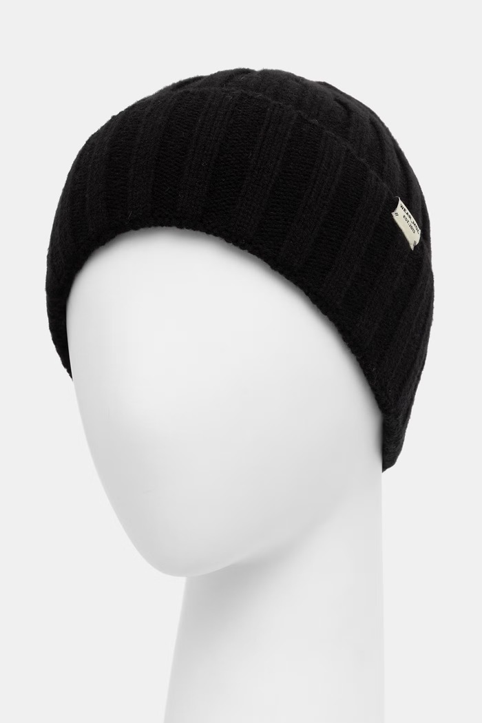 Medicine Czapka beanie męska z dodatkiem wełny RW26-CDM905 czarny RW26
