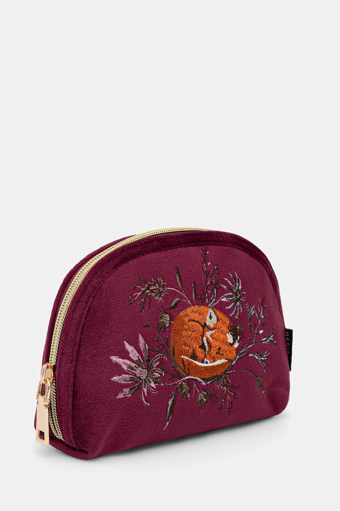 Kosmetyczka z haftami RW26-COU402 bordowy RW26