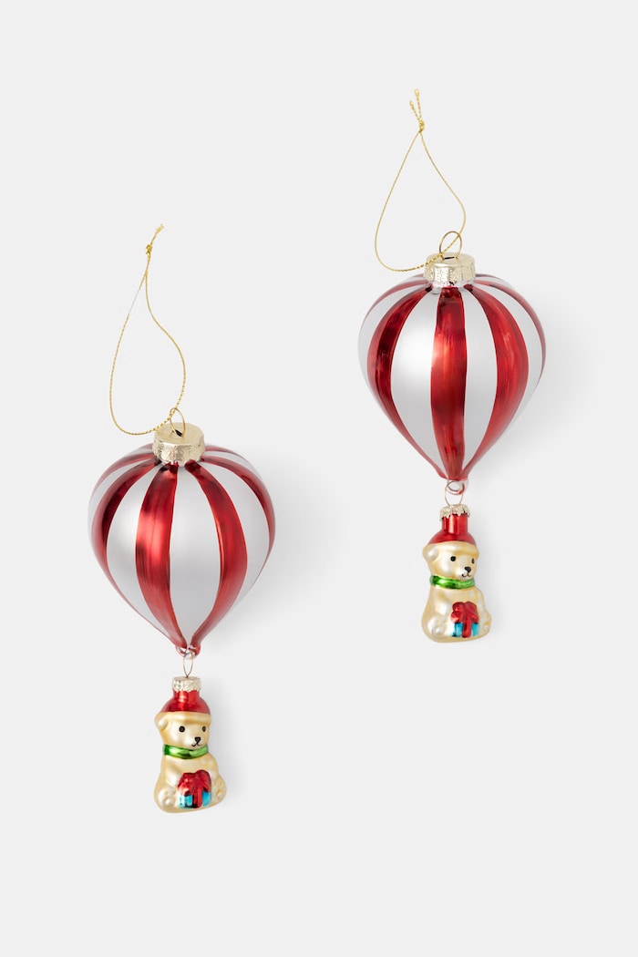 Zestaw bombek ze szkła 2-pack multicolor RW26-DEU8D2