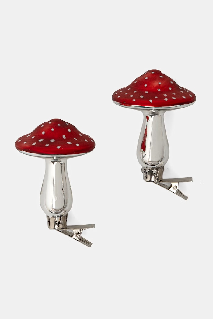 Medicine Zestaw bombek świątecznych ze szkła 2-pack multicolor RW26-DEU8D5