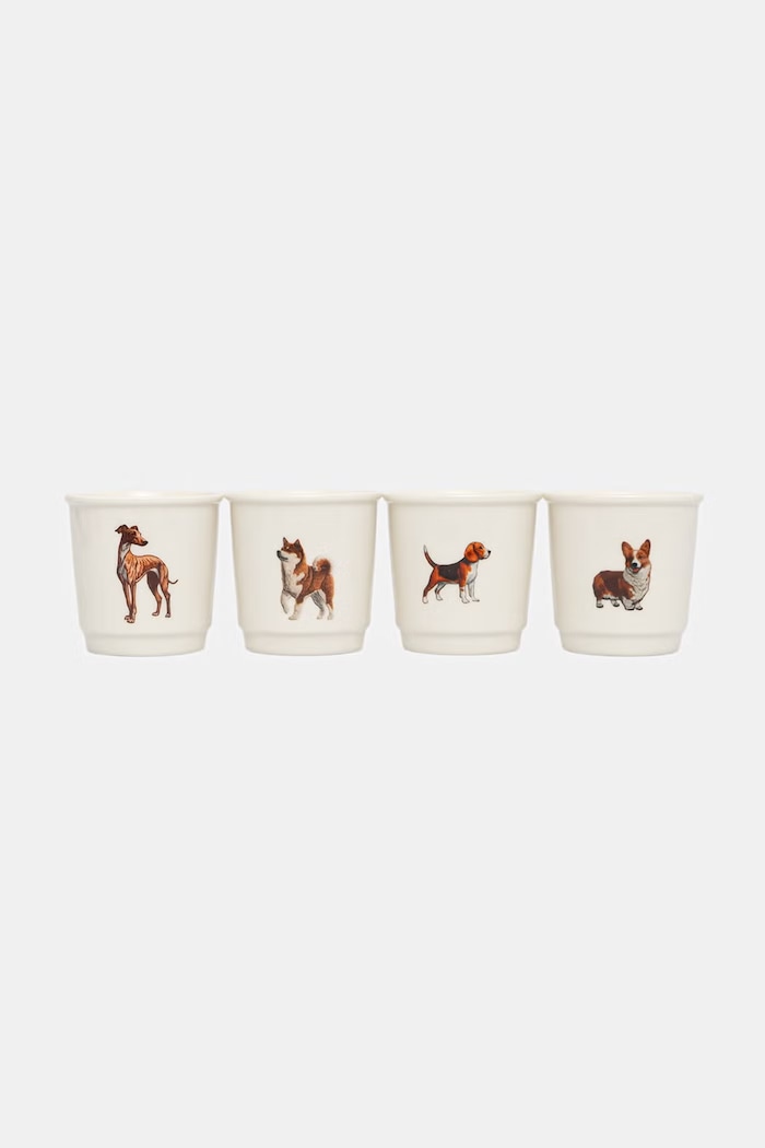 Medicine Zestaw filiżanek do espresso z porcelany biały RW26-KBU402