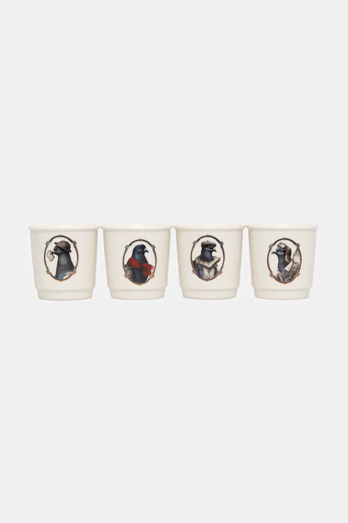 Medicine Zestaw filiżanek do espresso z porcelany biały RW26-KBU811