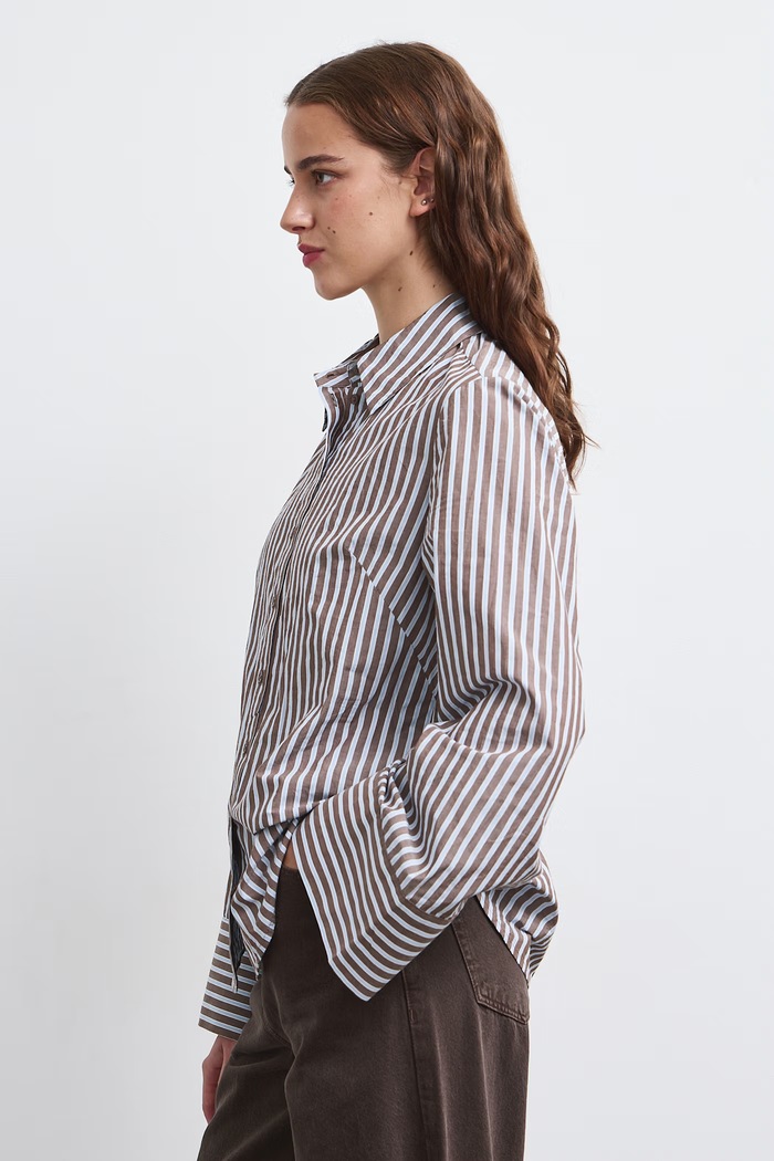 Odzież Medicine Koszula damska bawełniana RW26-KDD800 brązowy