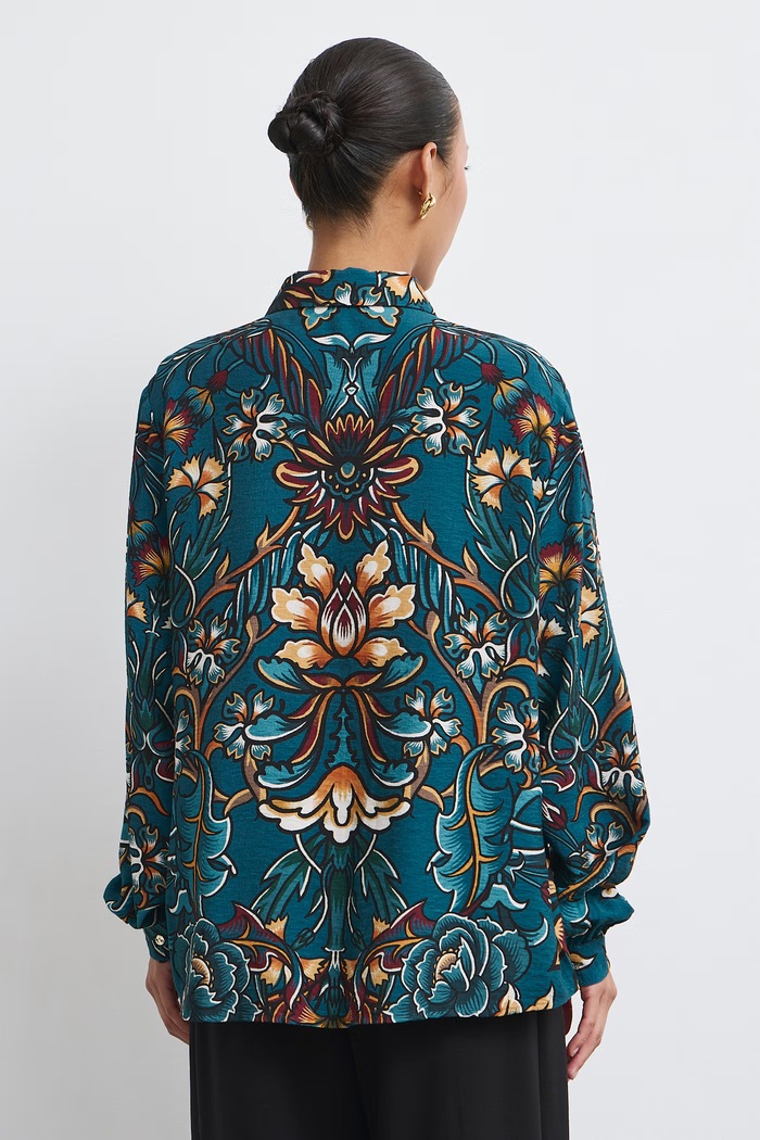 Koszula damska z wiskozą Medicine RW26-KDD801 multicolor