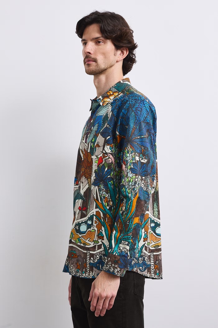Koszula męska bawełniana Medicine multicolor RW26-KDM650
