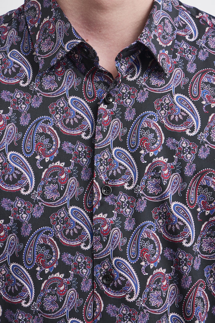 Koszula męska bawełniana z elastanem Medicine multicolor RW26-KDMB12