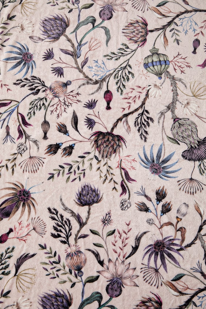 Decka z textilného materiálu 160 x 220 cm RW26-KOU405 béžová RW26