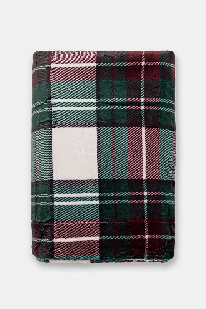 Sypialnia Koc z materiału tekstylnego 160 x 220 cm RW26-KOU801 multicolor