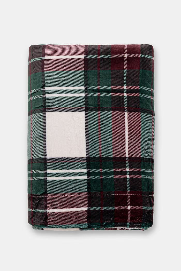 Sypialnia Koc z materiału tekstylnego 160 x 220 cm RW26-KOU801 multicolor