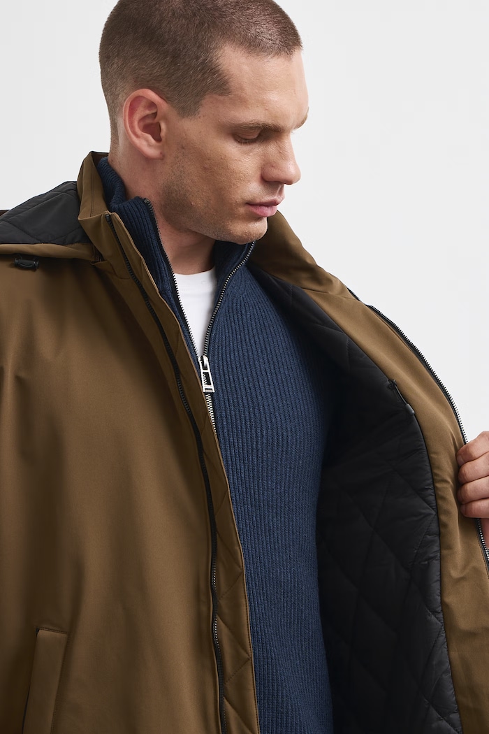 Parka męska Medicine brązowy RW26-KUM704
